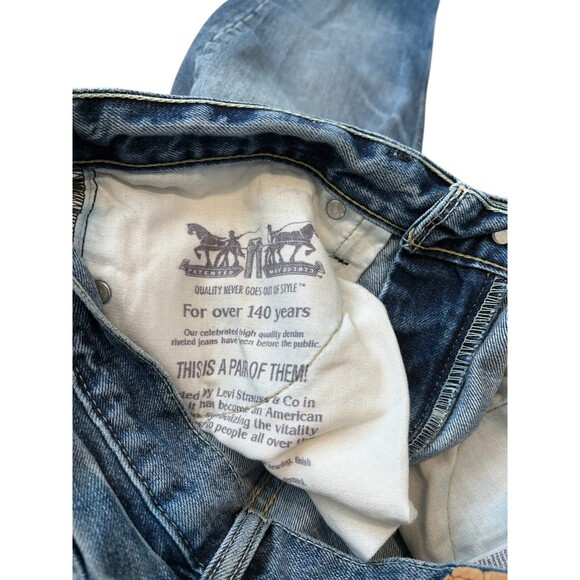 Levi's 511 Jeans Men's 33 x 31 Blue Denim Slim Straight Medium Wash 100% Cotton - Picture 4 of 13